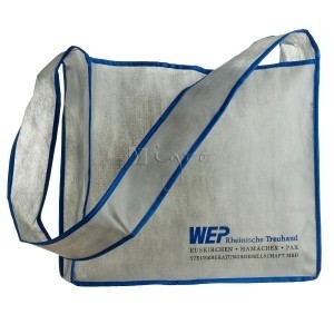 PP non woven trade fair bag with logo print